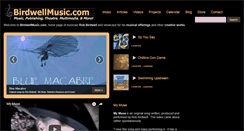 Desktop Screenshot of corvallistheatrebeat.birdwellmusic.com